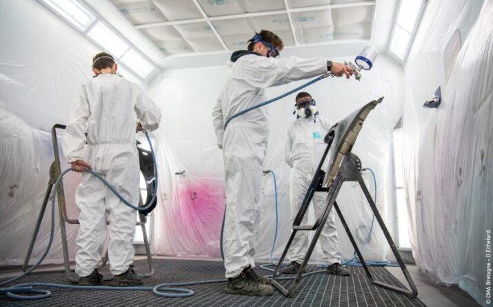 Formation apprentissage Peintre en carrosserie CMA Formation Bretagne