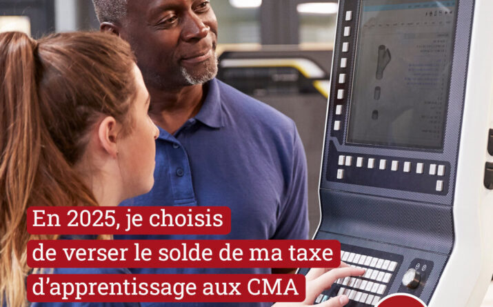 Taxe d'apprentissage 2025 CMA Formation Bretagne
