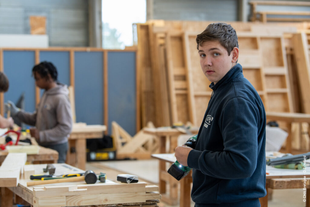 Formation apprentissage menuiserie fabricant CMA Formation Bretagne