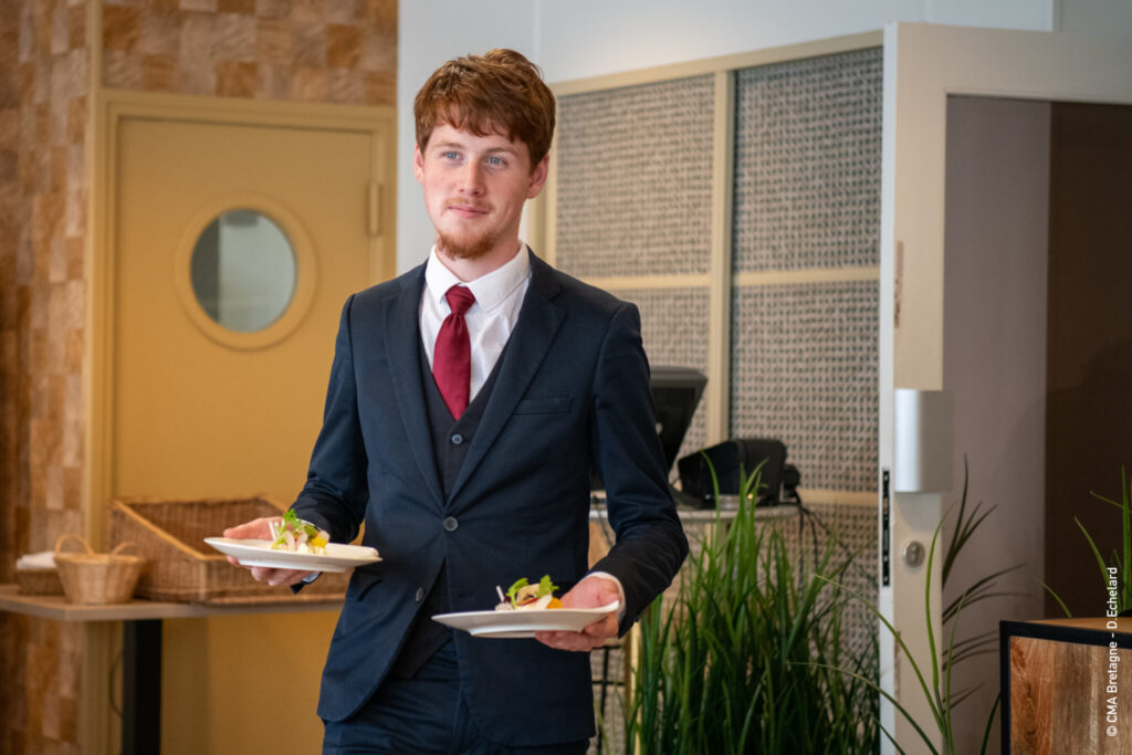 Formation apprentissage en service cuisine hôtellerie CMA Formation Saint-Brieuc - Ploufragan