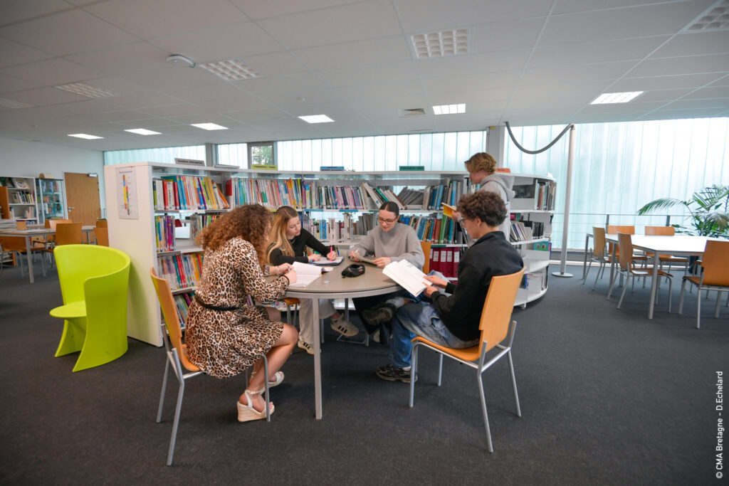 Formation apprentissage médiathèque CMA Formation Bretagne