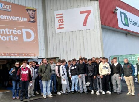 Visite pédagogique - Salon Artibat - CMA Formation Fougères