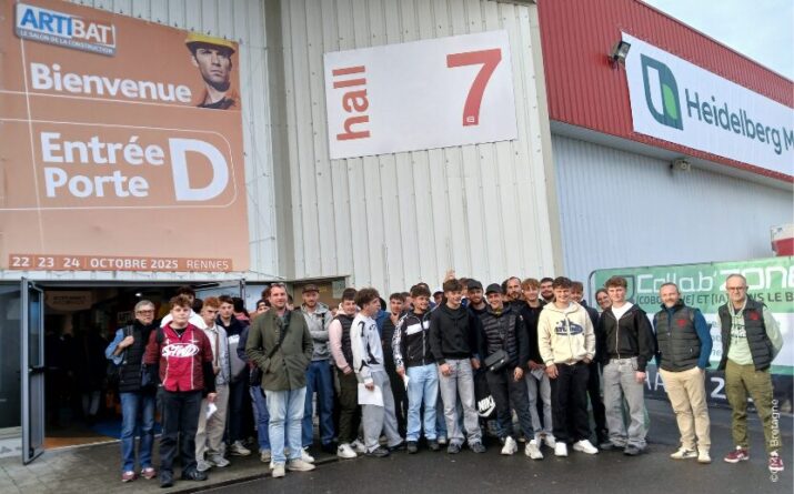 Visite pédagogique - Salon Artibat - CMA Formation Fougères