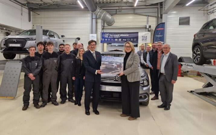 Partenariat - Pôle Mobilité - TEAVA et Stellantis - CMA Formation Rennes - Bruz