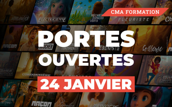 Portes ouvertes - CMA Formation Bretagne Samedi 24 janvier 2026 Formation en alternance