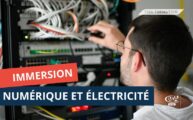 Immersion dans les filières du Numérique et en électricité à CMA Formation Rennes - Bruz