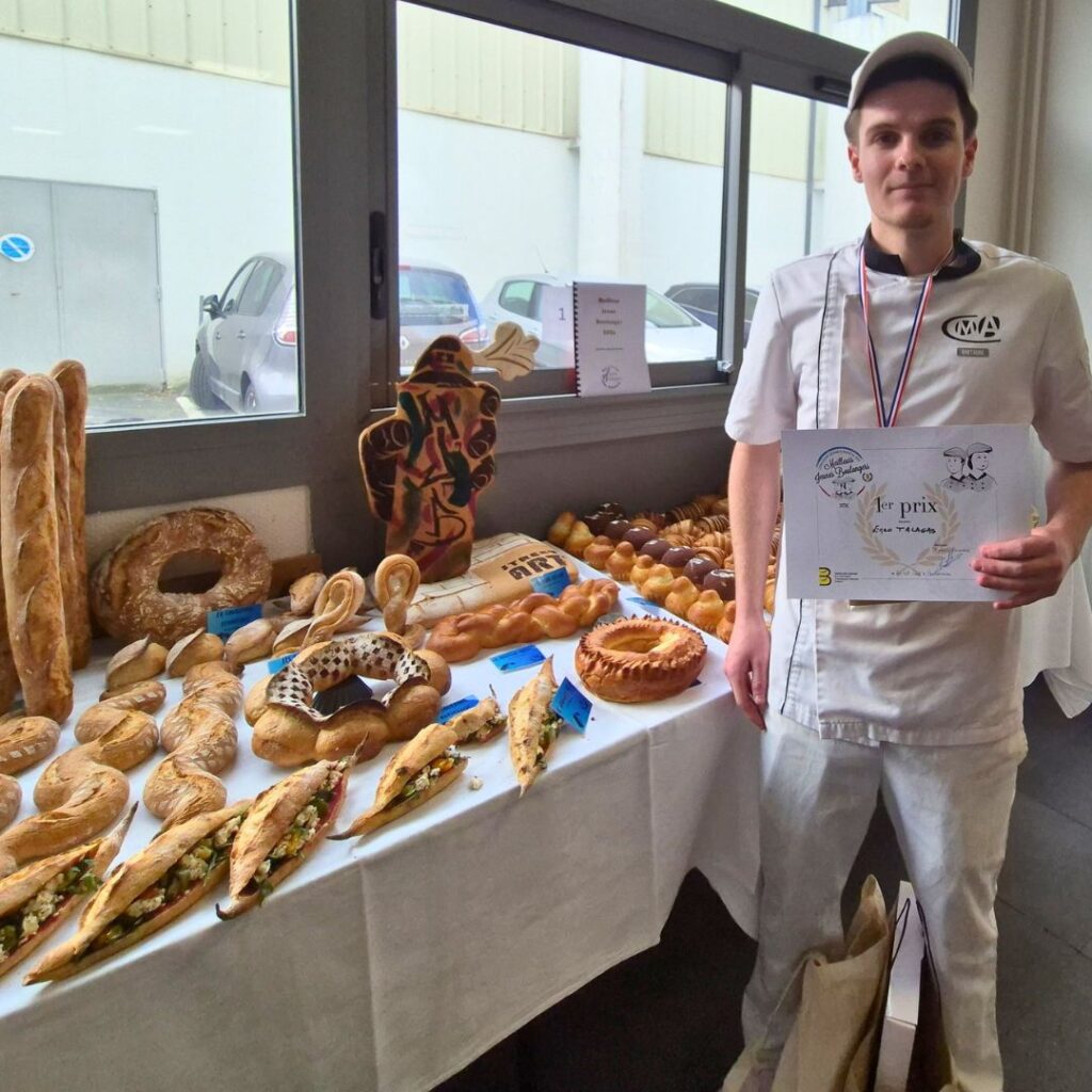 Meilleur Jeune boulanger du Finistère CMA Formation Quimper